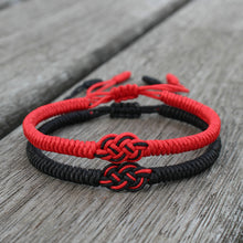 Load image into Gallery viewer, Braided Knot Charm Bracelet