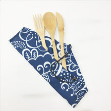 Load image into Gallery viewer, Bamboo Travel Cutlery