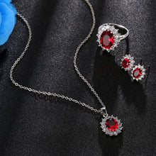 Load image into Gallery viewer, Necklace Set- Oval