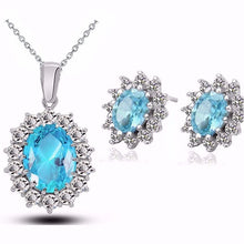 Load image into Gallery viewer, Necklace Set- Oval