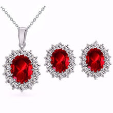 Load image into Gallery viewer, Necklace Set- Oval