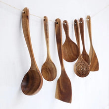 Load image into Gallery viewer, Natural Thailand Teak Wood Kitchen Tool