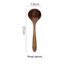 Load image into Gallery viewer, Natural Thailand Teak Wood Kitchen Tool