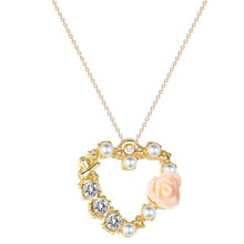Load image into Gallery viewer, Mom & Baby Elephant Charm Chain Necklace
