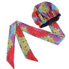 Load image into Gallery viewer, African Satin Bonnet