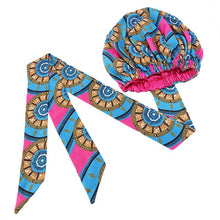Load image into Gallery viewer, African Satin Bonnet