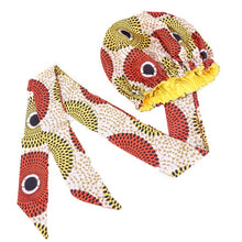 Load image into Gallery viewer, African Satin Bonnet