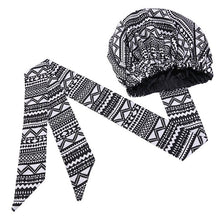 Load image into Gallery viewer, African Satin Bonnet