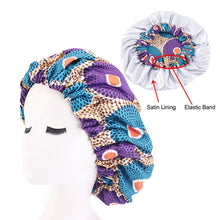 Load image into Gallery viewer, African Satin Bonnet