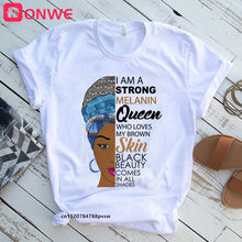 Load image into Gallery viewer, Melanin Queen t-shirt