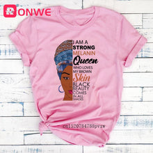 Load image into Gallery viewer, Melanin Queen t-shirt