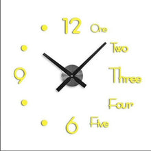 Load image into Gallery viewer, 3D Wall Clock Stickers