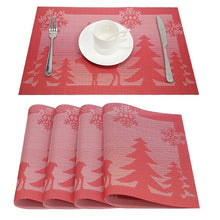 Load image into Gallery viewer, Non-slip washable placemats for dining