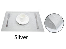 Load image into Gallery viewer, Non-slip washable placemats for dining