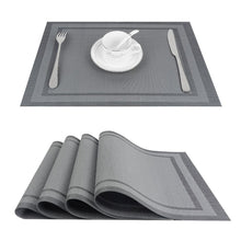 Load image into Gallery viewer, Non-slip washable placemats for dining