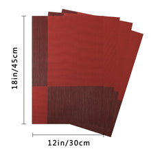 Load image into Gallery viewer, Non-slip washable placemats for dining