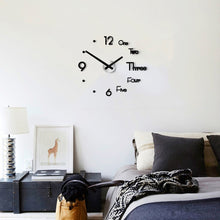 Load image into Gallery viewer, 3D Wall Clock Stickers