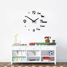 Load image into Gallery viewer, 3D Wall Clock Stickers