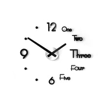 Load image into Gallery viewer, 3D Wall Clock Stickers