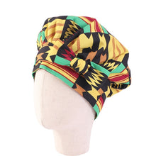 Load image into Gallery viewer, African Satin Bonnet