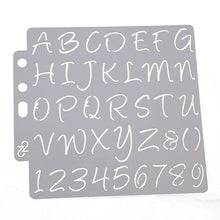 Load image into Gallery viewer, Alphabet Stencil