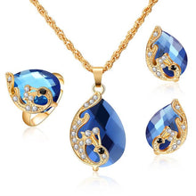 Load image into Gallery viewer, Water Drop Jewelry Set