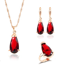 Load image into Gallery viewer, Water Drop Jewelry Set