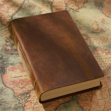 Load image into Gallery viewer, Handmade Leather Book