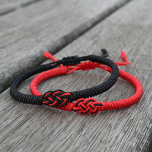 Load image into Gallery viewer, Braided Knot Charm Bracelet