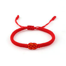 Load image into Gallery viewer, Braided Knot Charm Bracelet