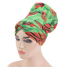 Load image into Gallery viewer, African Satin Bonnet