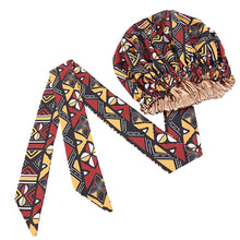 Load image into Gallery viewer, African Satin Bonnet