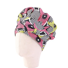 Load image into Gallery viewer, African Satin Bonnet