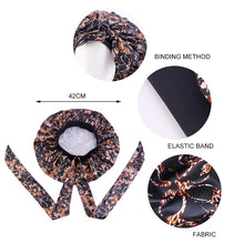 Load image into Gallery viewer, African Satin Bonnet