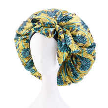 Load image into Gallery viewer, African Satin Bonnet