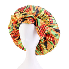 Load image into Gallery viewer, African Satin Bonnet