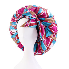 Load image into Gallery viewer, African Satin Bonnet
