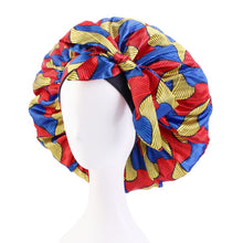 Load image into Gallery viewer, African Satin Bonnet