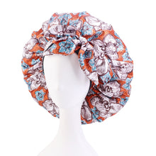 Load image into Gallery viewer, African Satin Bonnet