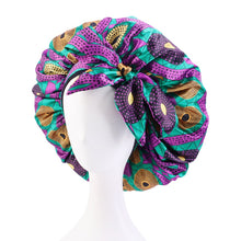 Load image into Gallery viewer, African Satin Bonnet