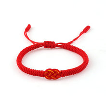 Load image into Gallery viewer, Braided Knot Charm Bracelet
