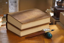Load image into Gallery viewer, Handmade Leather Book