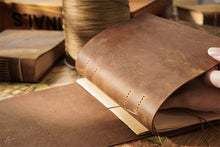 Load image into Gallery viewer, Handmade Leather Book