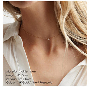 Choker necklace