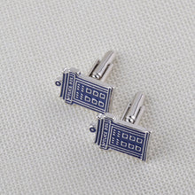 Load image into Gallery viewer, Doctor Who Tardis Cuff-links
