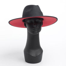 Load image into Gallery viewer, Two Tone Wool Fedora
