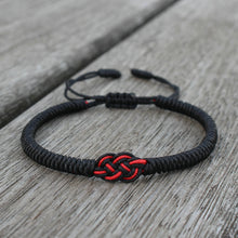 Load image into Gallery viewer, Braided Knot Charm Bracelet
