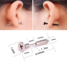 Load image into Gallery viewer, Screw earrings
