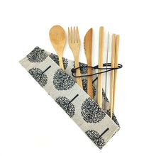 Load image into Gallery viewer, Bamboo Travel Cutlery
