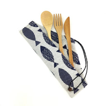 Load image into Gallery viewer, Bamboo Travel Cutlery

